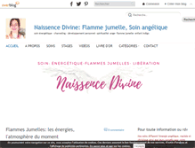 Tablet Screenshot of naissencedivine.com